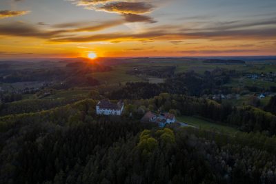 Luftaufnahme Schloss Hohenfels